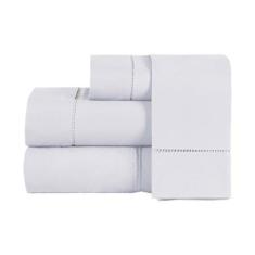 Jogo de Lençol Solteiro 03 Peças 100% Algodão Percal 250 Fios Ponto Pa