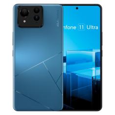 Smartphone asus Zenfone 11 Ultra Snapdragon 8 Gen3 5G 512GB 16GB Ram Tela 6,78 amoled Câm Tripla + Self 32MP Blue