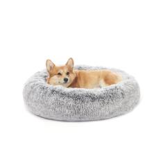 Cama para cães Bedfolks Calming Donut de 30 cm redonda para cães de mé