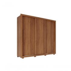 Guarda Roupa Casal Panamá 3 Portas 4 Gavetas Salleto Cinamomo