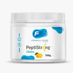 Peptistrong 2,4g Com Colágeno Peptan - 30 Doses - Proteína Muscular- Sabor laranja