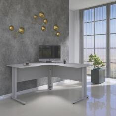 Escrivaninha Mesa Escritório em L 130x130cm ETP 1313 Maxxi - Pandin Mó