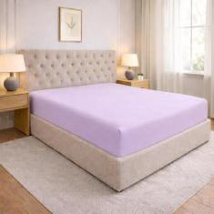 Lençol Queen Avulso 400 Fios 40cm Altura com elastico algodao - Rafalo