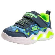 Tênis Infantil S Ligths Erupters Iv Rolden Skechers 400124-Masculino