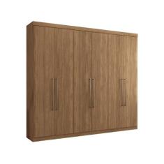 Guarda Roupa Casal 8 Portas e 4 Gavetas Master Vip 8.4 Jatoba - Santos