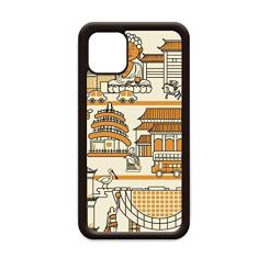 Capa de celular para iPhone 11 Pro Max de Hong Kong com estilo local visitando a China