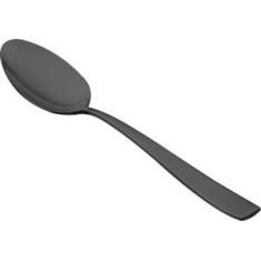 CJ 12 COLHERES DE AÇO INOX P/MESA PVD BLACK PISA