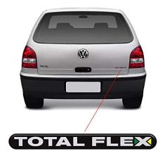 Adesivo Total Flex Gol G3 Vw Emblema Traseiro Resinado