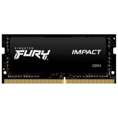 Memória Ram Para Notebook Kingston Fury Impact Ddr4 8gb 3200mhz - Preto (kf432s20ib/8)