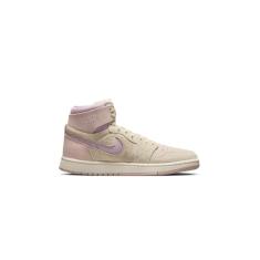 Tênis feminino Air Jordan 1 Zoom High CMFT 2 'Musselina/Giz de ameixa' - (DV1305 100), Giz de musselina/ameixa, 38