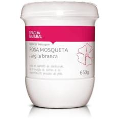 Creme de Massagem Rosa Mosqueta e Argila Branca 650g - Dagua Natural