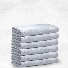 Kit 6 Toalhas de Banho Gigante 0.75 x 1.45 mts 100% Algodão - Casa Lin