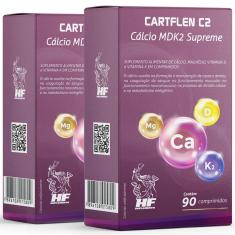 2X Cartflen C2 Calcio Mdk2 Supreme 90 Comps Hf Suplementos
