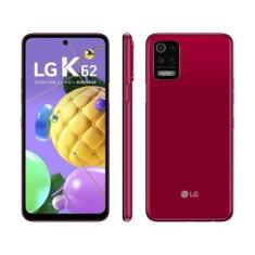 Smartphone LG K62 64GB 4G Octa-Core 4GB RAM Tela 6,59” Câm. Quádrupla + Selfie 13MP-Unissex