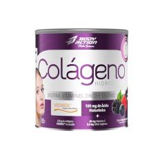 Colágeno Verisol com Ácido Hialurônico 200g Sabor Frutas Vermelhas Bodyaction