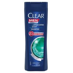 Shampoo Limpeza Diaria 2X1 Anticaspa Men Clear 200ml