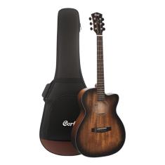 Violão Elétrico Cort Core-OC OPBB OM Cutaway - Mahogany