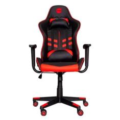 Cadeira Gamer Dazz Prime-X Com Apoio De Braço Preto/Vermelho
