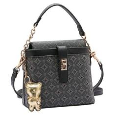 Bolsa Feminina Monograma Cristal Mão Chenson-Feminino