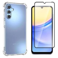 Kit Capa Anti-Impacto + Película 3D Para Samsung Galaxy A15 - Jetech