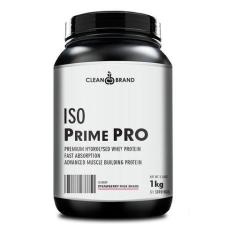 Whey Prime Iso 100 % Wph 1Kg CleanBrand, Morango