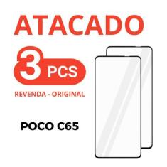 Kit 3 Película De Vidro Temperado 3D Xiaomi Poco C67 + - Nc Newcase