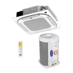 Ar Condicionado Cassete Carrier Inverter Connect 28000 BTUS Quente Frio 220V Monofásico 40KVQD28C5