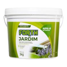 Forth Jardim, Adubo Jardim, Plantas, Fertilizante, Fórmula Granulada, NPK, Gramados, Arbustos, Árvores, Plantas Ornamentais, Balde de 3kg