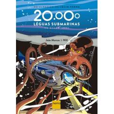 Livro - 20.000 Léguas Submarinas em Quadrinhos