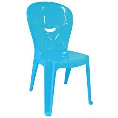 Cadeira Infantil Tramontina Vice Em Polipropileno Azul