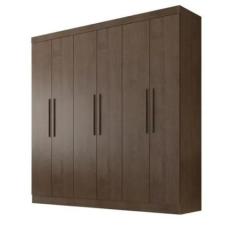 Guarda Roupa Casal 6 Portas 4 Gavetas Belém - Móveis Valverde - New Ca