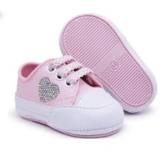 Tênis Sapatinho Bebê Infantil Menina Kids Antiderrapante Confort Prime