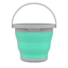 Balde Para Limpeza Flash Limp Retrátil 5L Verde Água