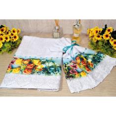 Jogo de Toalhas Rosto e Mão - Christine