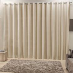 Cortina 4 Mts Quarto Ráfia Trilho Suisso Baratissima Palha