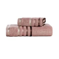 Kit Jogo De Toalhas Karsten 2 Peças Banho e Rosto Lumina Fio Penteado,