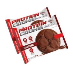 Kit 24x Cookie Proteina Low Carb Protein Tech Todos Sabores-Unissex