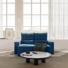 Sofá Retrátil e Reclinável 3 Lugares 190cm Embaúba Extra CabeCasa Made