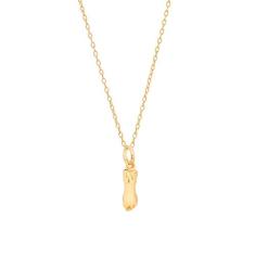 Colar Rommanel Banhado Ouro Pingente Figa