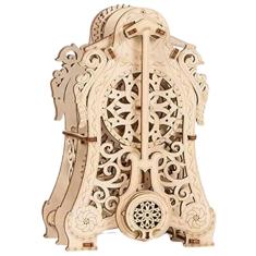 Montado Quebra-cabeças criativos Quebra-cabeças de madeira 3D Quebra-cabeças de quebra-cabeças Mecânicos Relógio Decoração Modelo Kits Elegante Outlook Decoração de quarto Engraçado