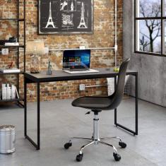 Escrivaninha 120cm Dynamica Compace Preto Onix