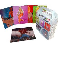 Kit 10 Quebra-cabeças Educativos Folclore do Brasil de 16 peças - Cole