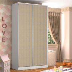 Guarda-Roupa Solteiro 2 Portas 3 Gavetas - Emovell