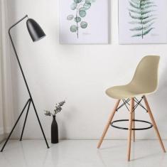 Banqueta Alta com Encosto Eames DSW - Empório...