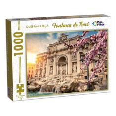Quebra-Cabeça - 1000 Peças - Fontana Di Trevi Pais E Filhos