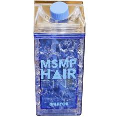 Copo Squeeze Garrafa Gel Congelante Canudo Bico Azul 400ml