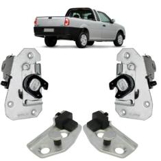 Kit Batente E Fechadura Tampa Caçamba Saveiro G2 G3 G4 G5 G6 - UN / 4 