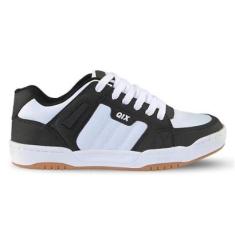 TENIS QIX SQUARE PRETO BRANCO-Unissex
