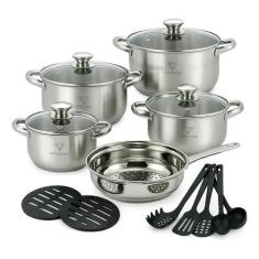 Conjunto panelas aço cirúrgico - Holfmayerl