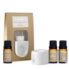 Kit Aromaterapia Imunidade Difusor e Óleos Essenciais Via Aroma